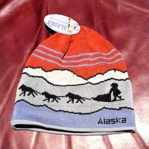 Knit cap with fleece liner